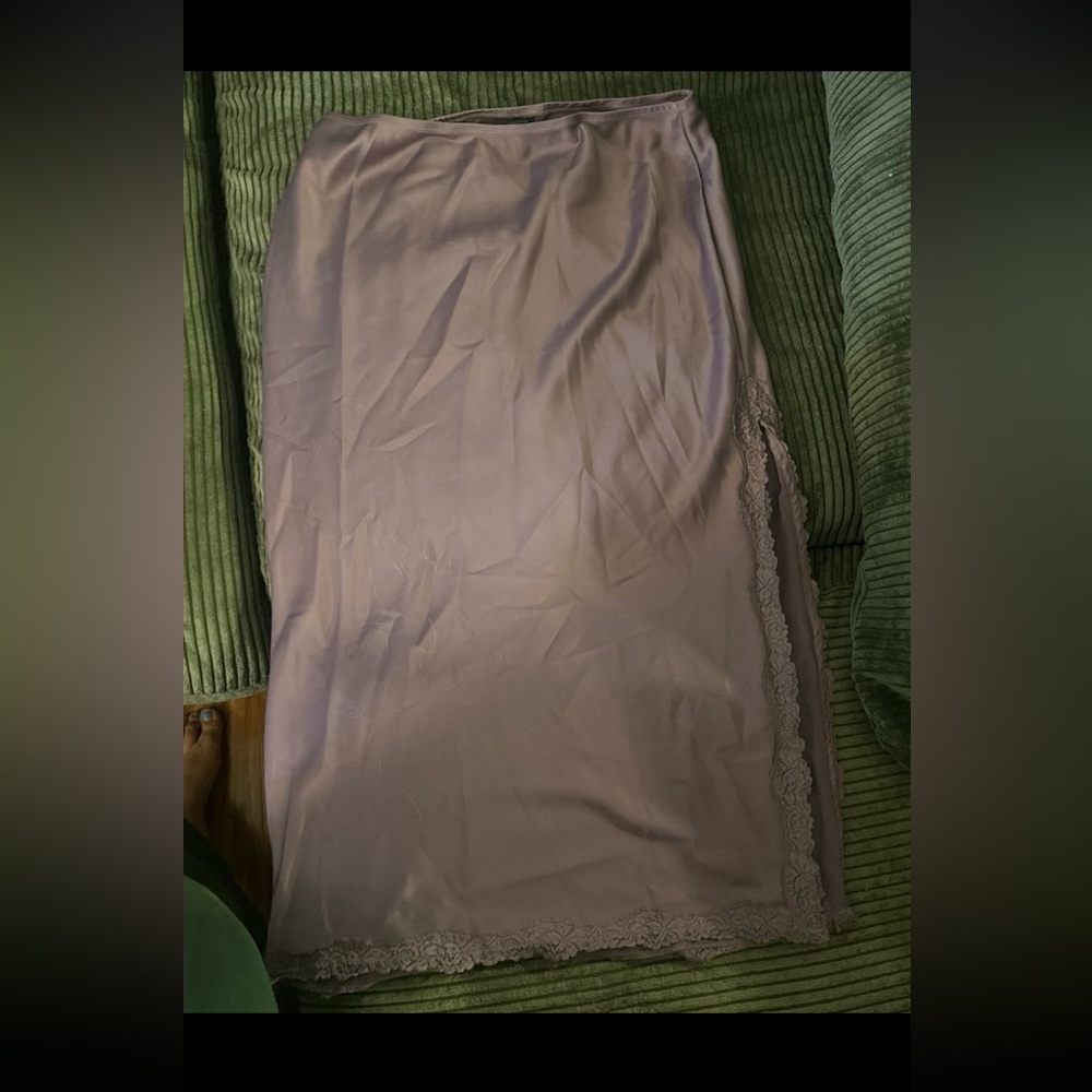 Wild Fable Midi Skirt with Slit